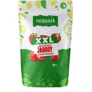 ALLNATURE Organis Jahody sušené mrazem XXL 90 g obraz