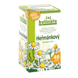 ČAJ BYLINÁŘE Heřmánkový čaj 40 x 1.6 g obraz