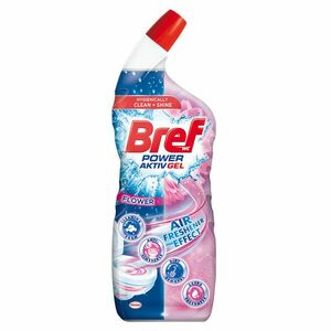 BREF WC čistič Power Aktiv Gel Flower 700 ml obraz