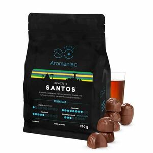 AROMANIAC Brazílie Santos, mletá 250 g obraz
