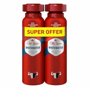 OLD SPICE deo sprej DUO WhiteWater se svěží vůní 2 x 150 ml obraz