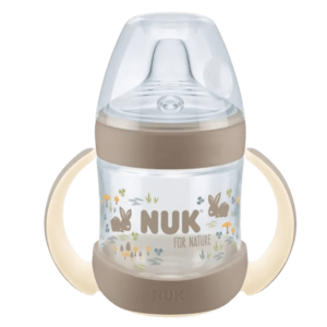 NUK for Nature lahvička na učení s kontrolou teploty 150 ml obraz
