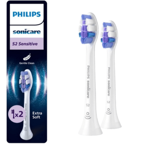 PHILIPS SONICARE Sensitive HX6052/87, bílé 2 ks obraz