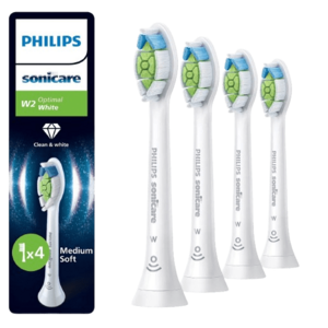 PHILIPS SONICARE Optimal White HX6064/87, bílé 4 ks obraz