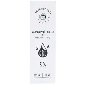 KONOPNÝ TÁTA CBD Konopný olej 5% 10 ml obraz