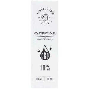 Konopný Táta CBD Konopný olej 10% 10 ml obraz