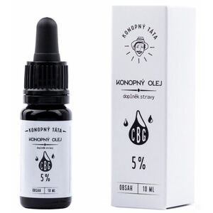 KONOPNÝ TÁTA CBG Konopný olej 5% 10 ml obraz