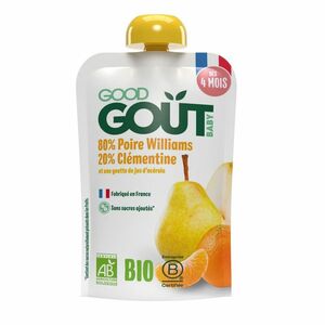 GOOD GOÛT BIO Hruška s klementinkou 120 g obraz