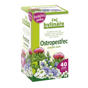 ČAJ BYLINÁŘE Ostropestřec jaterní směs 40 x 1.5 g obraz