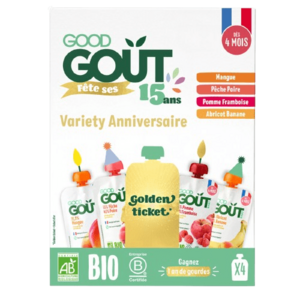 GOOD GOÛT BIO Ovocný Jackpot 4 x 120 g obraz