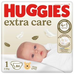 HUGGIES® Extra Care 1, 84 ks obraz