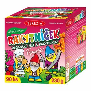 Rakytníček Veganské želé s rakytníkem Divoké ovoce želé multivitamíny 90 ks obraz