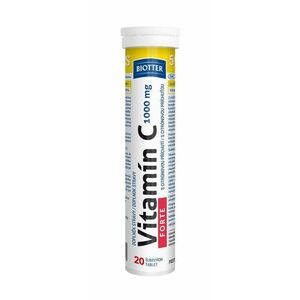 Biotter Vitamín C FORTE 1000 mg 20 šumivých tablet obraz