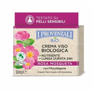 I Provenzali Bio Výživný pleťový krém Rosa 50 ml obraz
