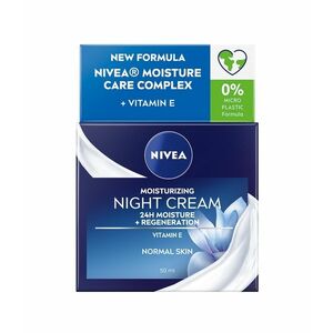 Nivea Regenerační noční krém pro normální až smíšenou pleť 50 ml obraz
