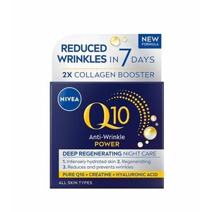 Nivea Q10 Power Zpevňující noční krém proti vráskám 50 ml obraz