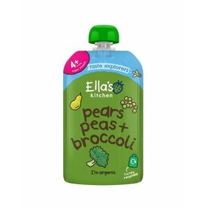Ellas Kitchen BIO Hruška, hrášek a brokolice kapsička 120 g obraz