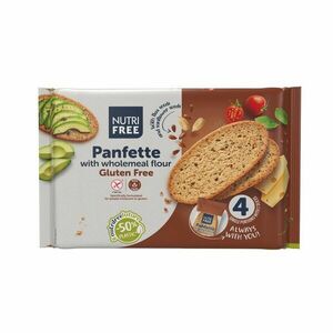Nutrifree Bezlepkový celozrnný krájený chléb Panfette 340 g obraz