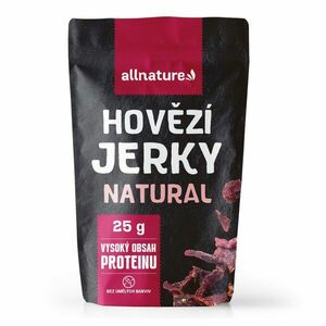 Allnature BEEF Natural Jerky sušené hovězí maso 25 g obraz