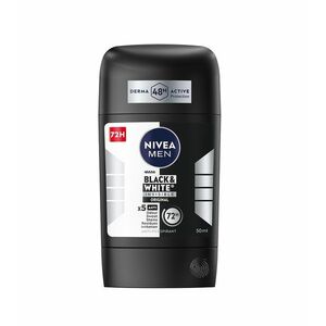 Nivea Men Black & White Invisible tuhý antiperspirant 50 ml obraz