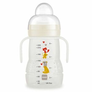 MAM Láhev Trainer+ 4m+ 220 ml 1 ks průhledná obraz