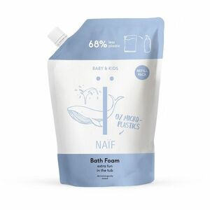 NAIF Relaxační pěna do koupele náhradní náplň 500 ml obraz