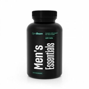 GymBeam Multivitamín Men‘s Essentials 120 tablet obraz