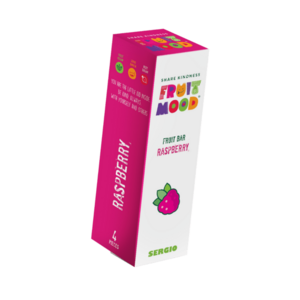 FRUIT MOOD Ovocná tyčinka malina 4x20 g obraz