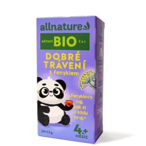 Allnature BIO Dobré trávení s fenyklem dětský čaj 20x1, 5 g obraz