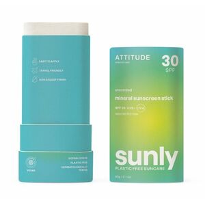 ATTITUDE Sunly Tyčinka na tělo bez vůně SPF30 60 g obraz