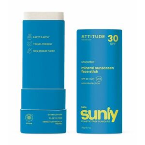ATTITUDE Sunly Dětská tyčinka na obličej bez vůně SPF30 20 g obraz
