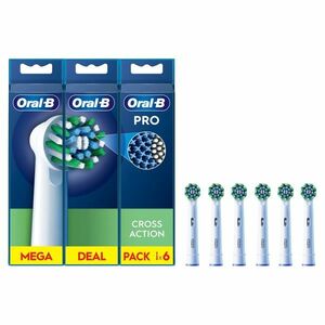 Oral-B EB 50-6 PRO Cross Action náhradní hlavice 6 ks obraz