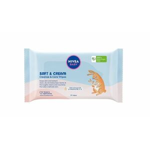 Nivea baby Soft & Cream čisticí ubrousky 57 ks obraz