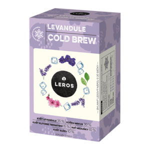 Leros Levandule Cold Brew 20x1, 2 g obraz