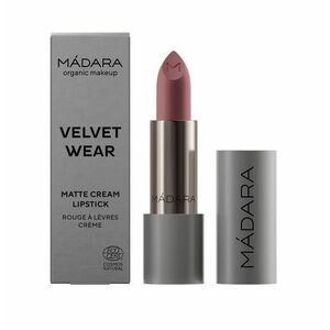 MÁDARA Velvet Wear Cool Nude matná krémová rtěnka 3, 8 g obraz