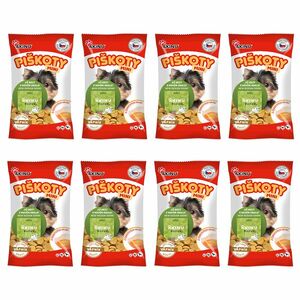 Akinu Mini piškoty s vápníkem pamlsek pro psy 8 x 120 g obraz