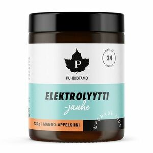 Puhdistamo Electrolyte Powder mango orange 120 g obraz