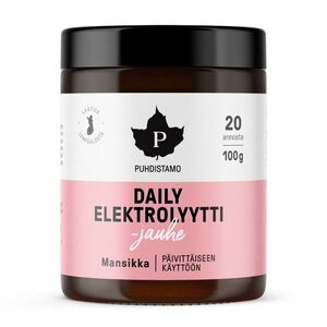 Puhdistamo Daily Electrolyte Powder jahoda 100 g obraz