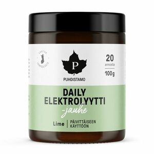 Puhdistamo Daily Electrolyte Powder limetka 100 g obraz