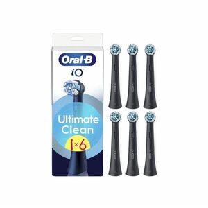 Oral-B iO Series Ultimate Clean kartáčkové hlavy 6 ks černé obraz