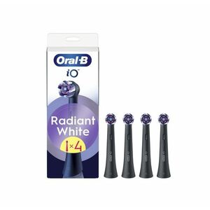 Oral-B iO Series Radiant White kartáčkové hlavy 4 ks černé obraz