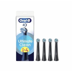 Oral-B iO Series Ultimate Clean kartáčkové hlavy 4 ks černé obraz