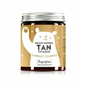 Bears With Benefits Golden Goddess Tan vitaminy s antioxidanty pro podporu opálení 60 ks obraz