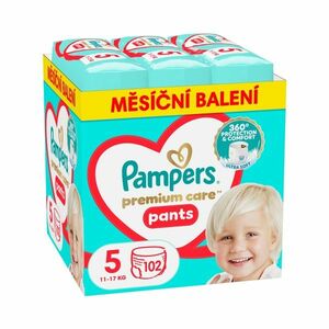 Pampers Premium Care Pants vel. 5 11-17 kg dětské plenkové kalhotky 102 ks obraz