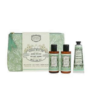 Panier des Sens Precious Jasmine SG 70 ml + BL 70 ml + krém na ruce 30 ml + kosmetická taška W metická taška W obraz