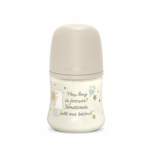 Suavinex Wonderland Kojenecká láhev průtok S 0m+ 150 ml 1 ks krémová obraz