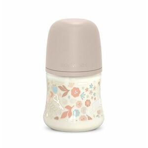 Suavinex Wonderland Kojenecká láhev průtok S 0m+ 150 ml 1 ks liberty růžová obraz