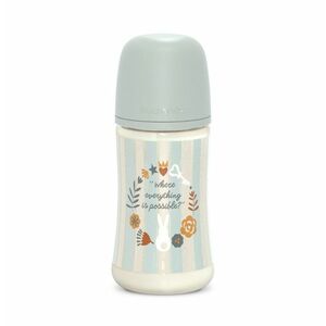 Suavinex Wonderland Kojenecká láhev průtok M 3m+ 270 ml 1 ks zelená obraz