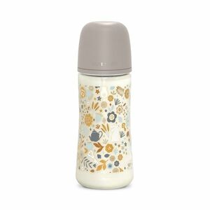 Suavinex Wonderland Kojenecká láhev průtok L 6m+ 360 ml 1 ks liberty krémová obraz