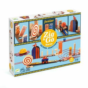 Djeco Dráha Zig & go Junior - Racer - 51pcs obraz